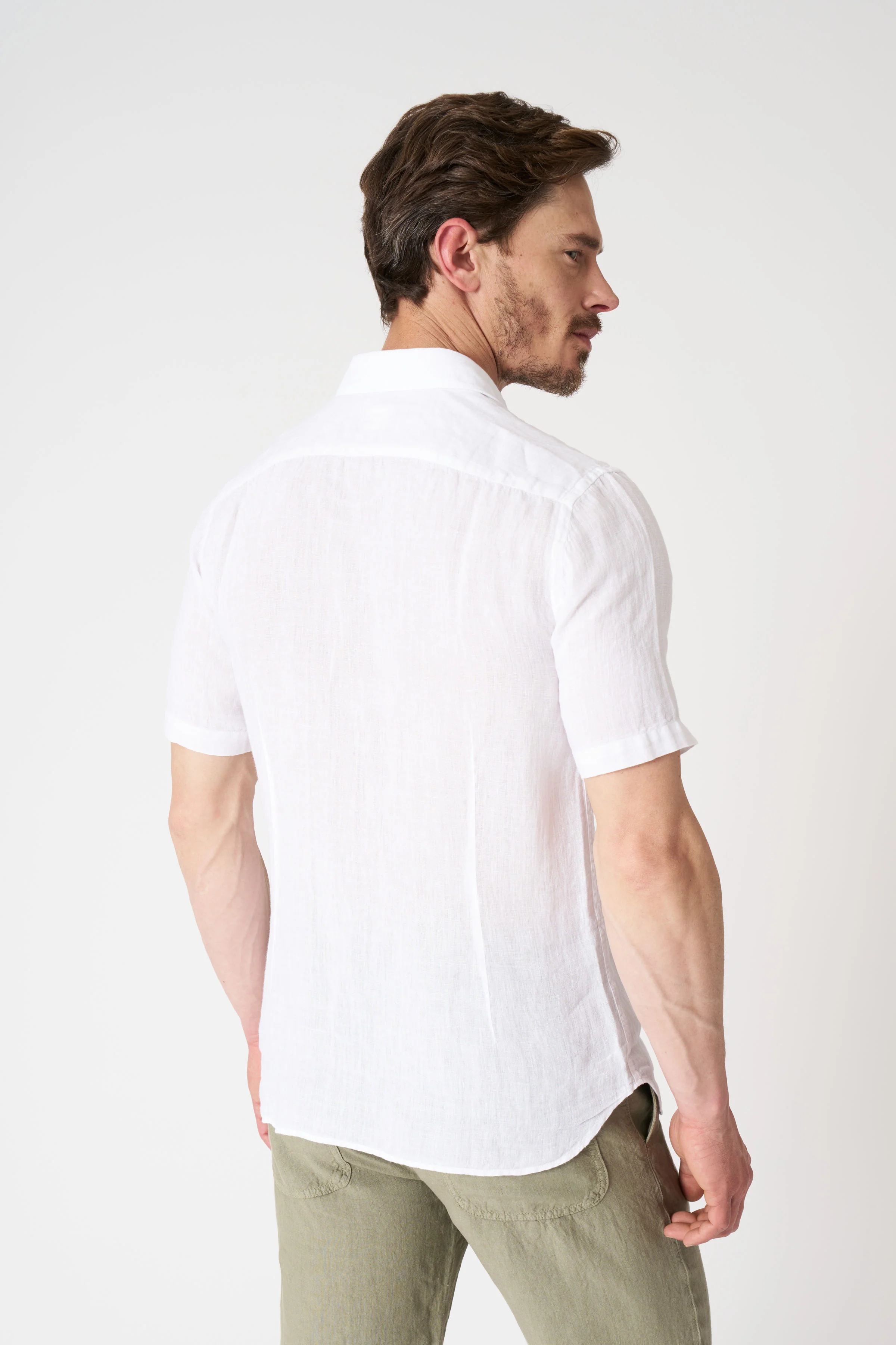 Short sleeve men shirts - Image 3
