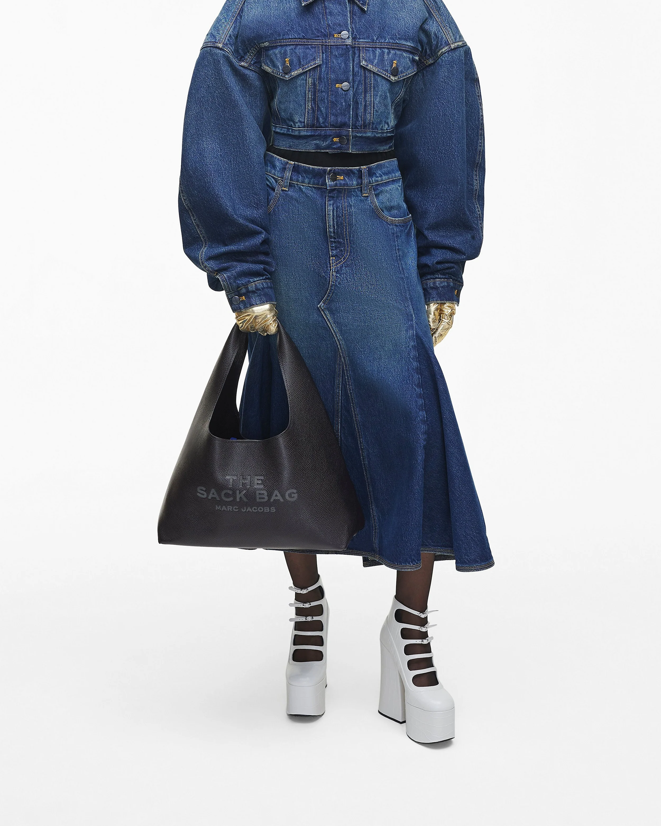 The leather sack bag - Image 8