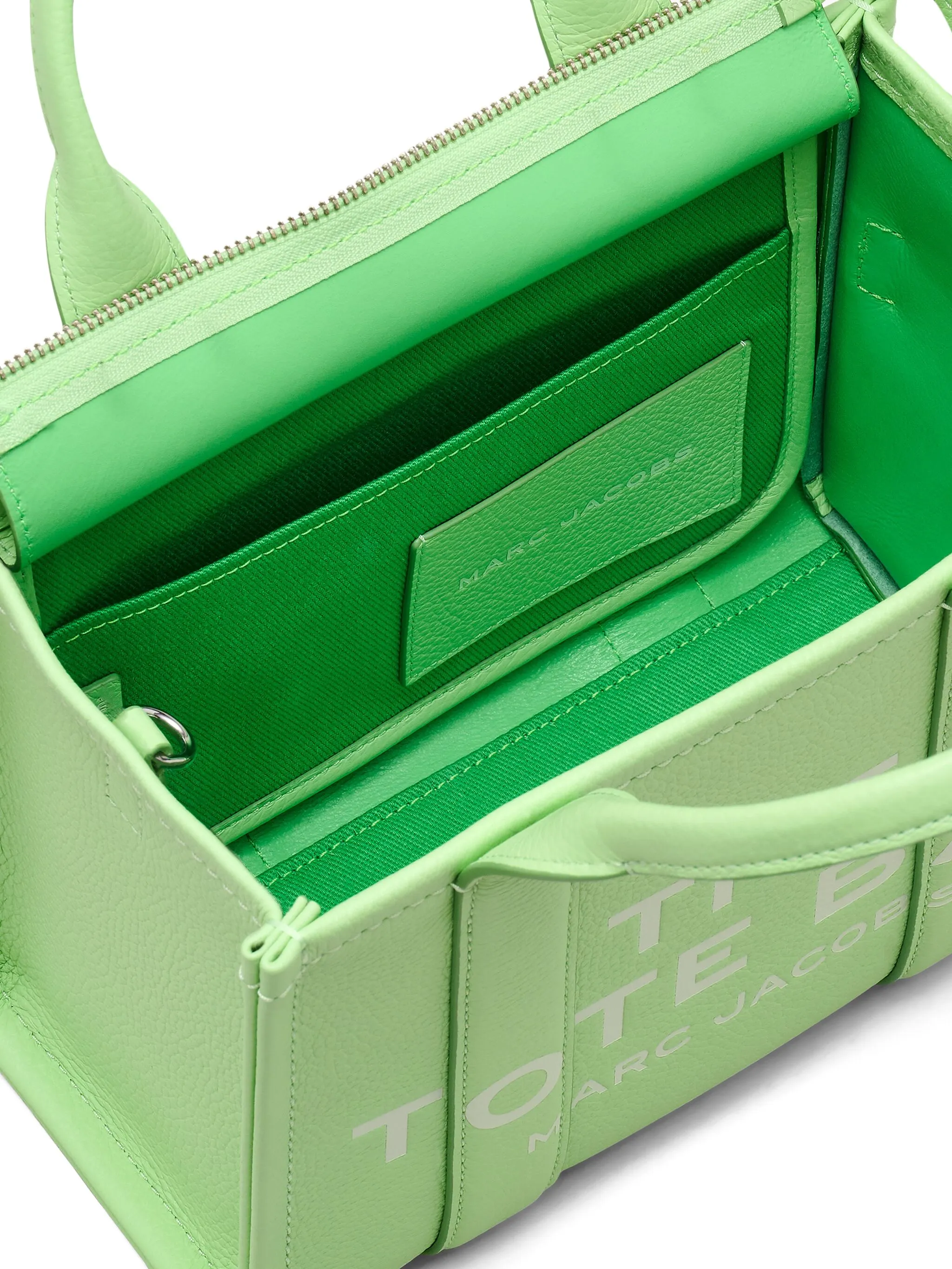 The leather small tote bag - Image 6