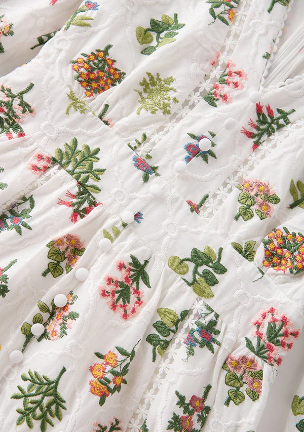 Lillian embroidered dress - Image 7